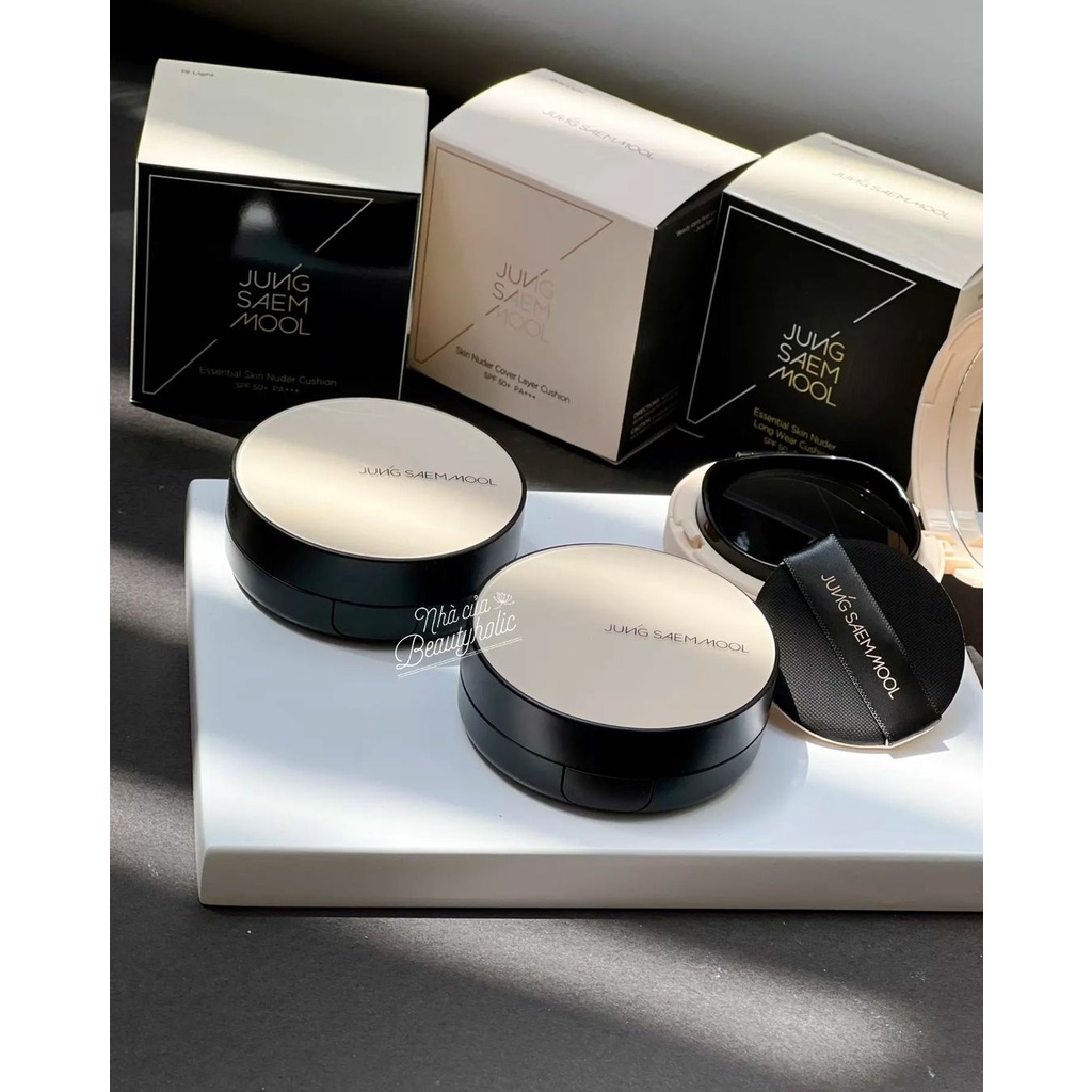 Dòng Cushion chuyên nghiệp JUNG SAEM MOOL SKIN NUDER CUSHION
