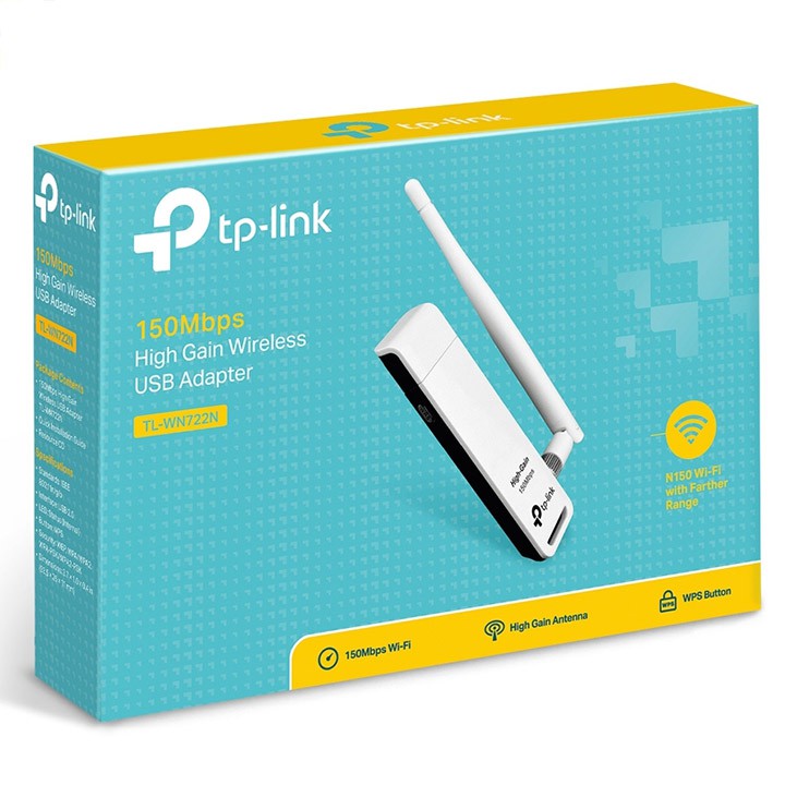 Thiết bị thu phát sóng Wifi TP-LINK TL-WN722N