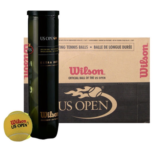 Bóng tennis wilson đen 4 chính hãng Thu sport
