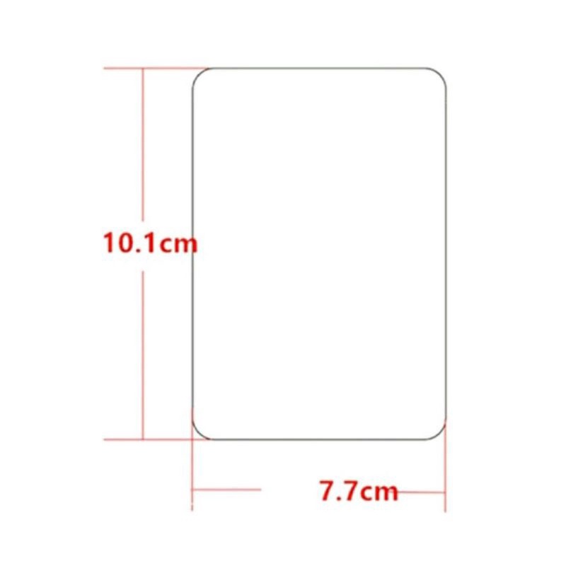 Toploader đựng card nhét ảnh kích thước A7 7*10cm dày 1ly dùng để ship card