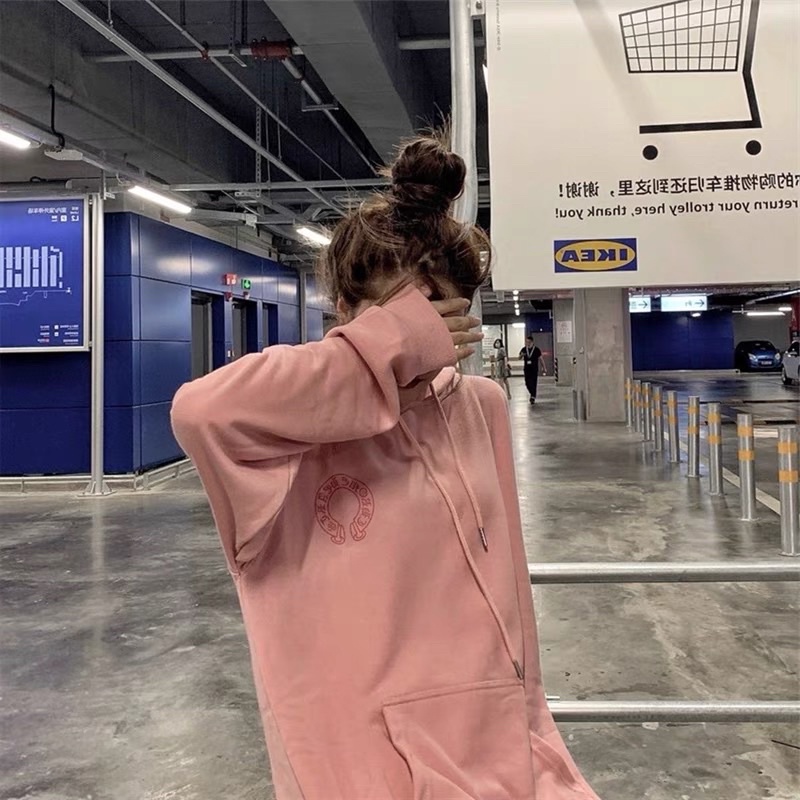 ÁO HOODIE CHROME HỒNG