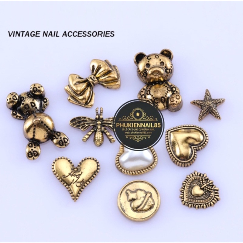 phụ kiện đính móng lẻ ( mỗi mẫu 10c )