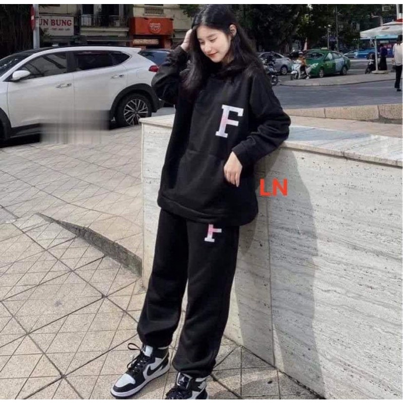 Bộ áo quần nữ phản quang F LN12