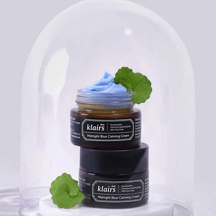 [CHÍNH HÃNG] Kem dưỡng ẩm Klairs Midnight Blue Calming Cream phục hồi da 30ml và 60ml