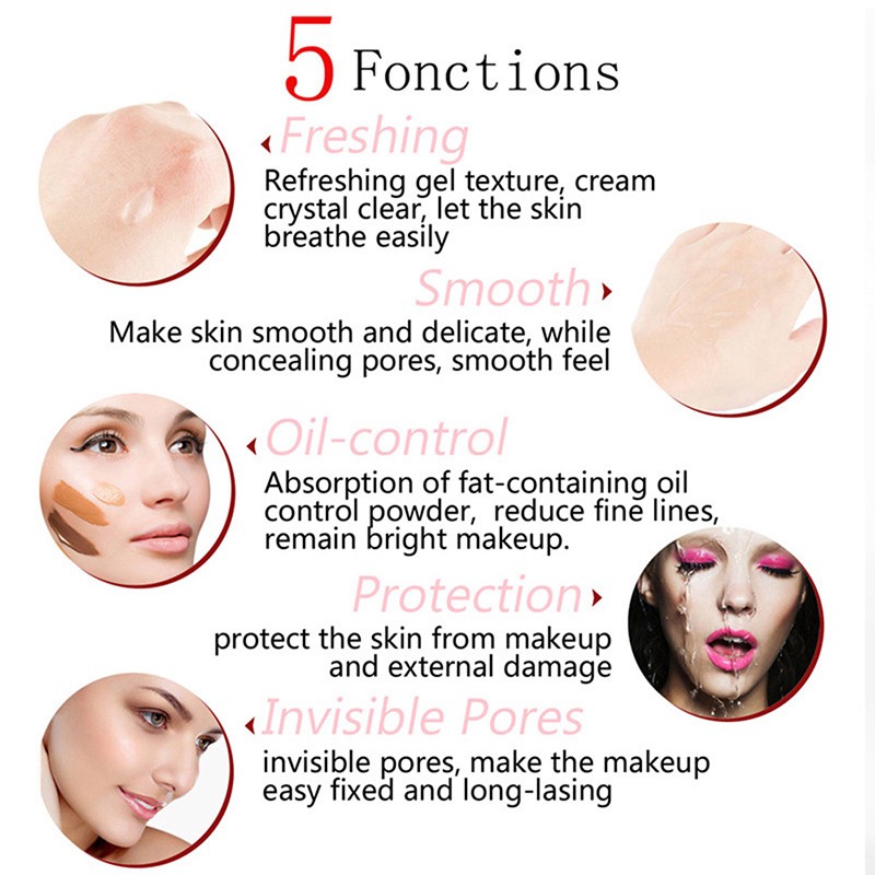 (Hàng Mới Về) Kem Lót Trang Điểm Dạng Lỏng Dưỡng Ẩm Làm Trắng Tự Nhiên Lâu Trôi | BigBuy360 - bigbuy360.vn