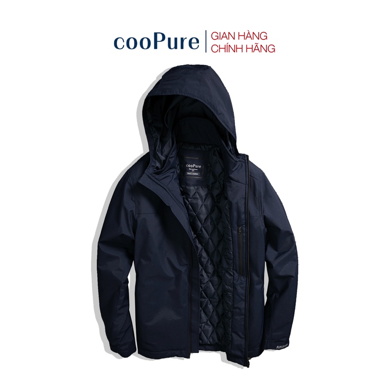 [cooPure] Áo khoác Parka cooPure, áo khoác 3 lớp trần bông, chống nước 100% NO.6104