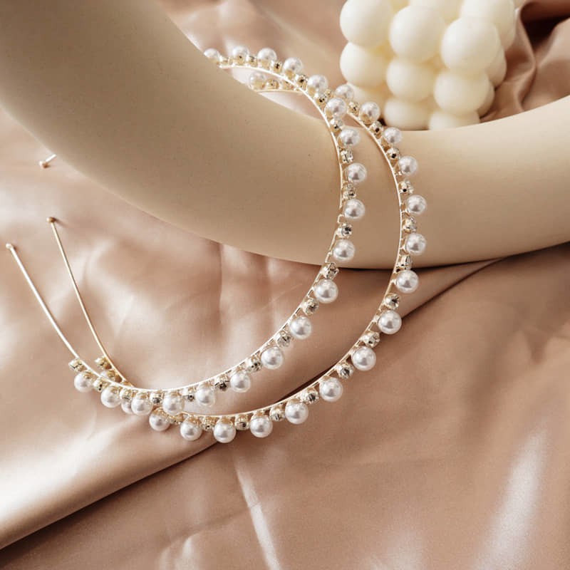 Cài tóc ngọc trai Hàn Quốc