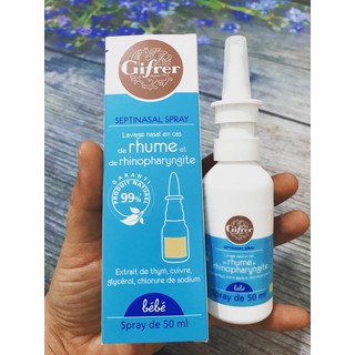 Xịt muối kháng viêm Gifrer