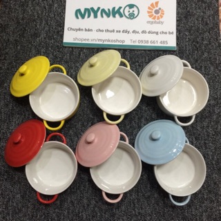 Bát ăn dặm có nắp đậy