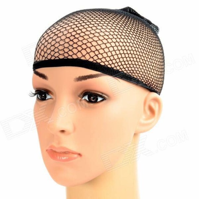 Wig cap ( lưới chụp tóc giả ) 2 loại : Đen - Da
