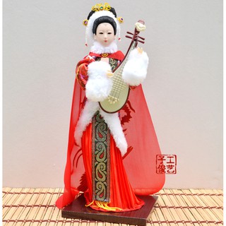 【 Jksd 】 Búp bê Bắc Ki mặc đồ vàng đẹp mắt