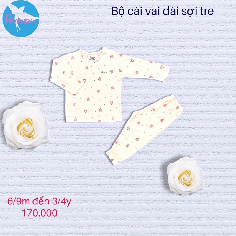 BỘ QUẦN ÁO CÀI VAI SỢI TRE AVALER