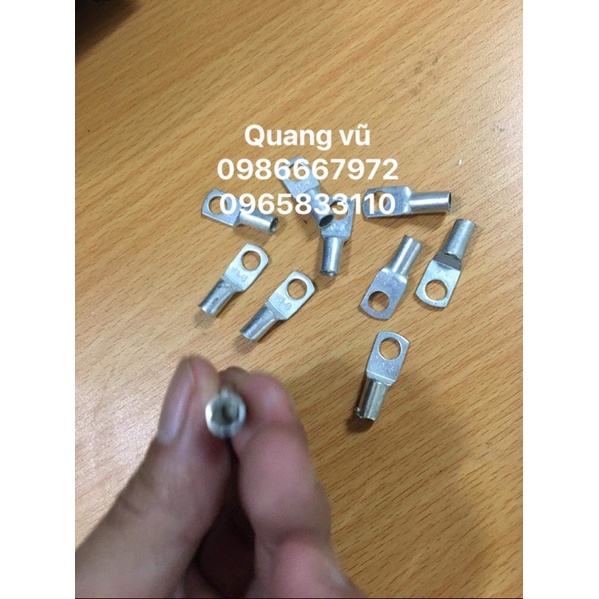 Combo 10 đầu cos SC 10-6 đồng mạ kẽm