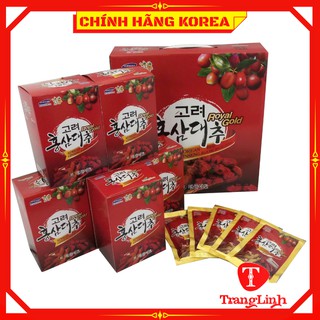 Nước hồng sâm táo đỏ Kanghwa hàn quốc, hộp 30 gói - tranglinhkorea