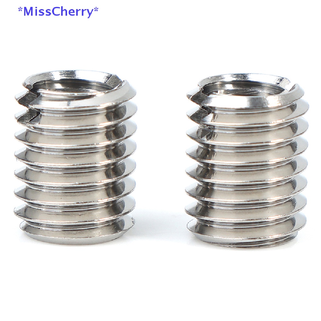 Set 10 Đầu Nối Chuyển Đổi M8 8mm Male Sang M6 6mm Female Bằng Thép Không Gỉ Mới