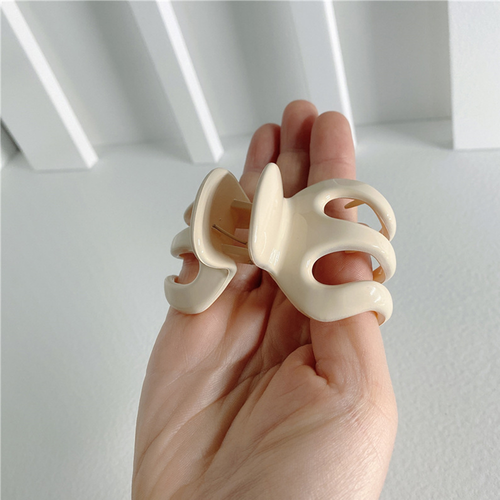 Kẹp Tóc Nhựa Thiết Kế Hình Học Đa Dạng Nhiều Màu Thời Trang Cho Nữ 2life