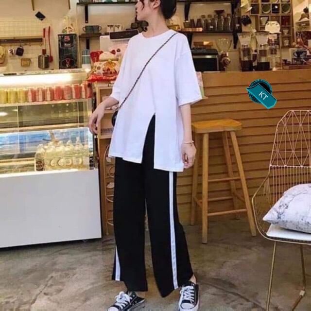 Sét áo xẻ + quần xẻ