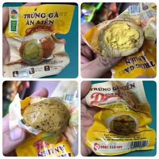 Túi Trứng Ăn Liền vị Cay Devi Dabaco 40g