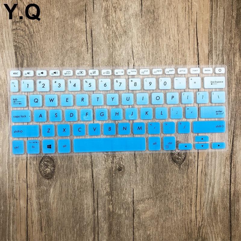 Miếng dán bảo vệ bàn phím máy tính bằng silicon mềm siêu mỏng cho ASUS VivoBook S14 S4300U 14inch