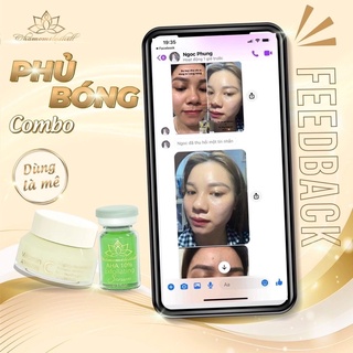 Bộ đôi căng bóng da chamomileskill hàng chuẩn
