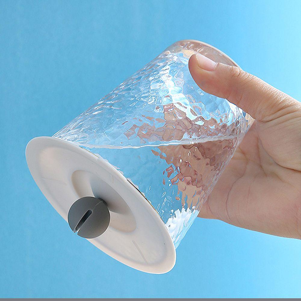 NICKOLAS Nắp Đậy Cốc Trà / Cà Phê Bằng Thủy Tinh Chống Tràn Tái Sử Dụng Được