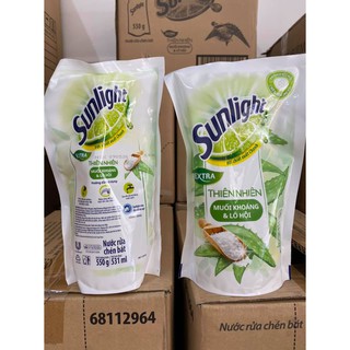 Nước rửa chén Sunlight muối khoáng và lô hội