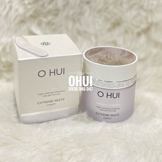 Kem trắng da chống lão hóa OHUI Extreme White Cream Snow vitamin 50ml - Chính hãng LG Hàn Quốc