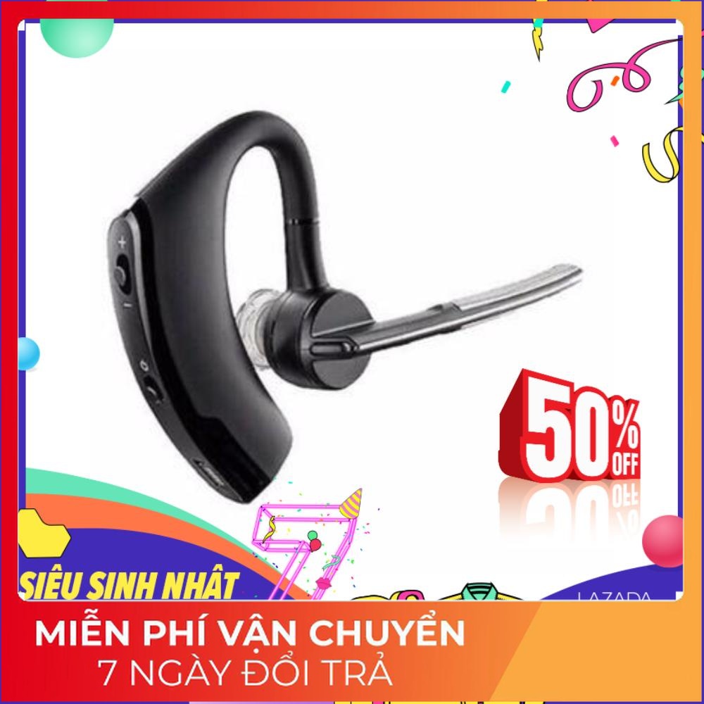 Tai Nghe Bluetooth Không dây V9 - V8 (Đen) -Tặng kèm cáp sạc - Nút nhét tai nghe (cao_nhien_thith)