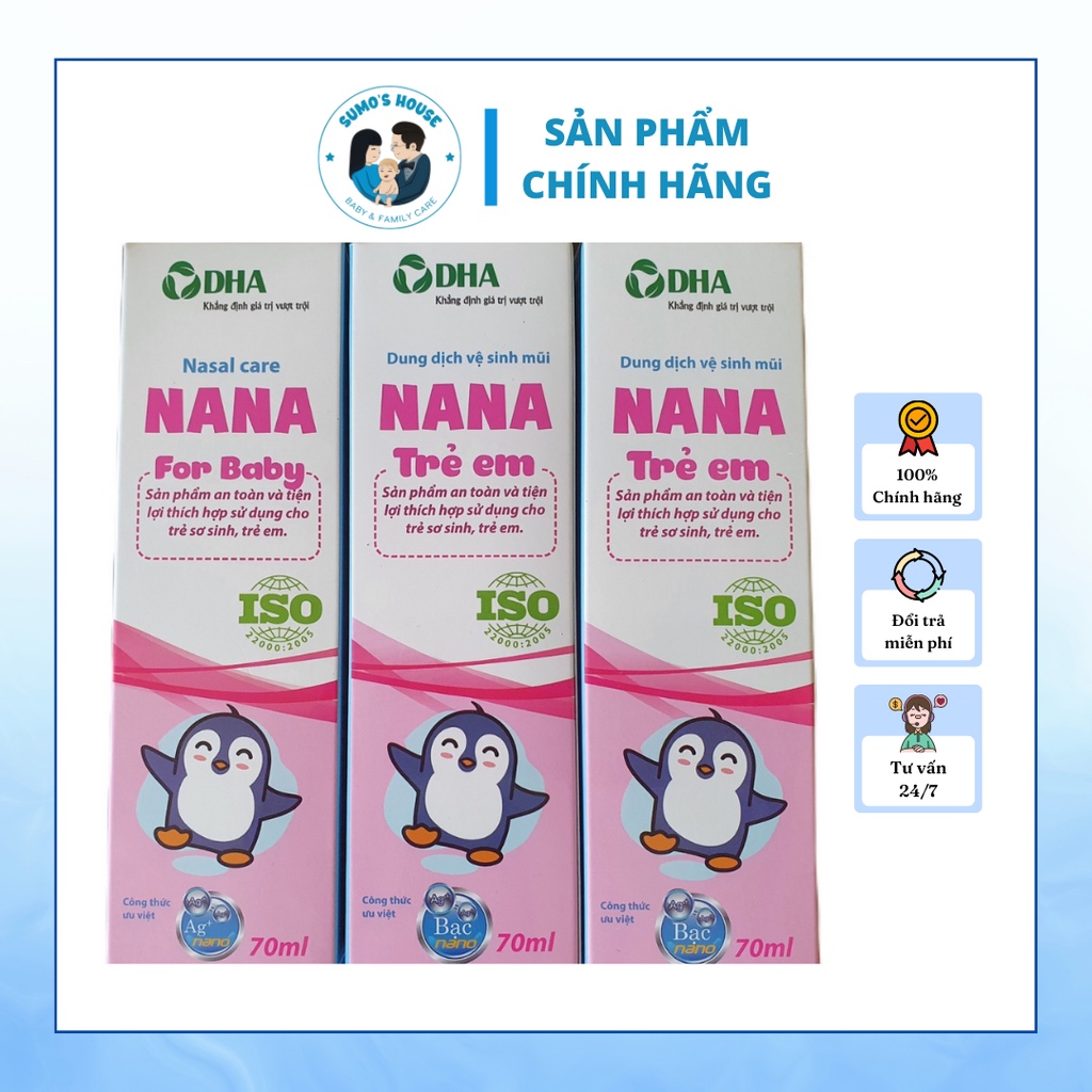 Xịt Mũi Nana Trẻ Em
