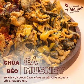 Snack da cá trứng muối vị MUSNEY siêu ngon độc quyền Bếp của mẹ Onici