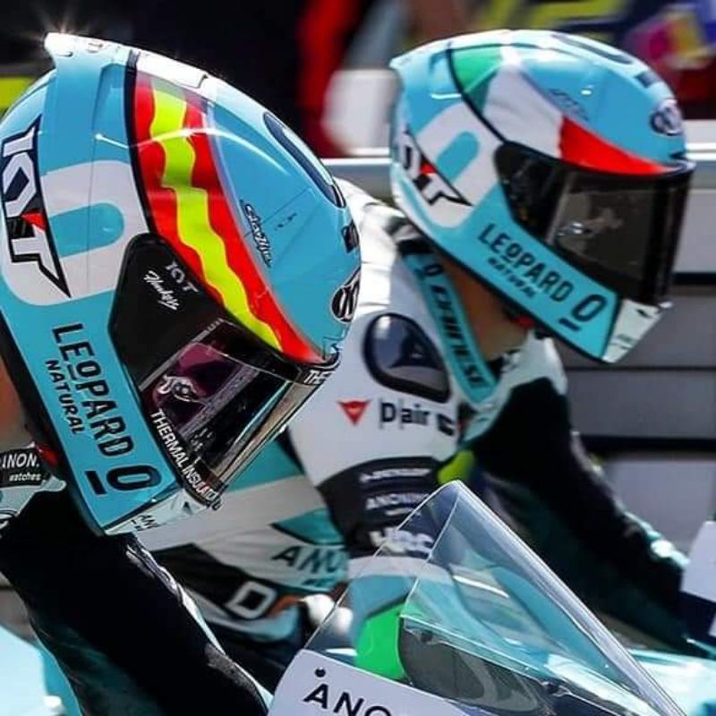 Mũ Fullface KYT TT Course leopard