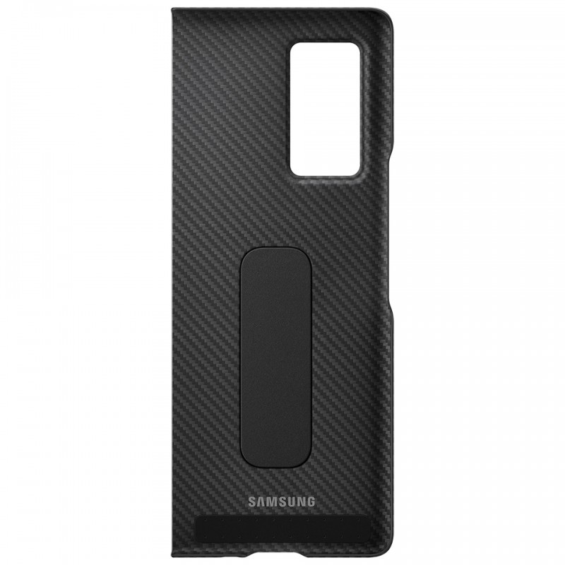 Ốp Aramid Standing Cover Galaxy Z Fold 2 vân Các Bon chính hãng Samsung