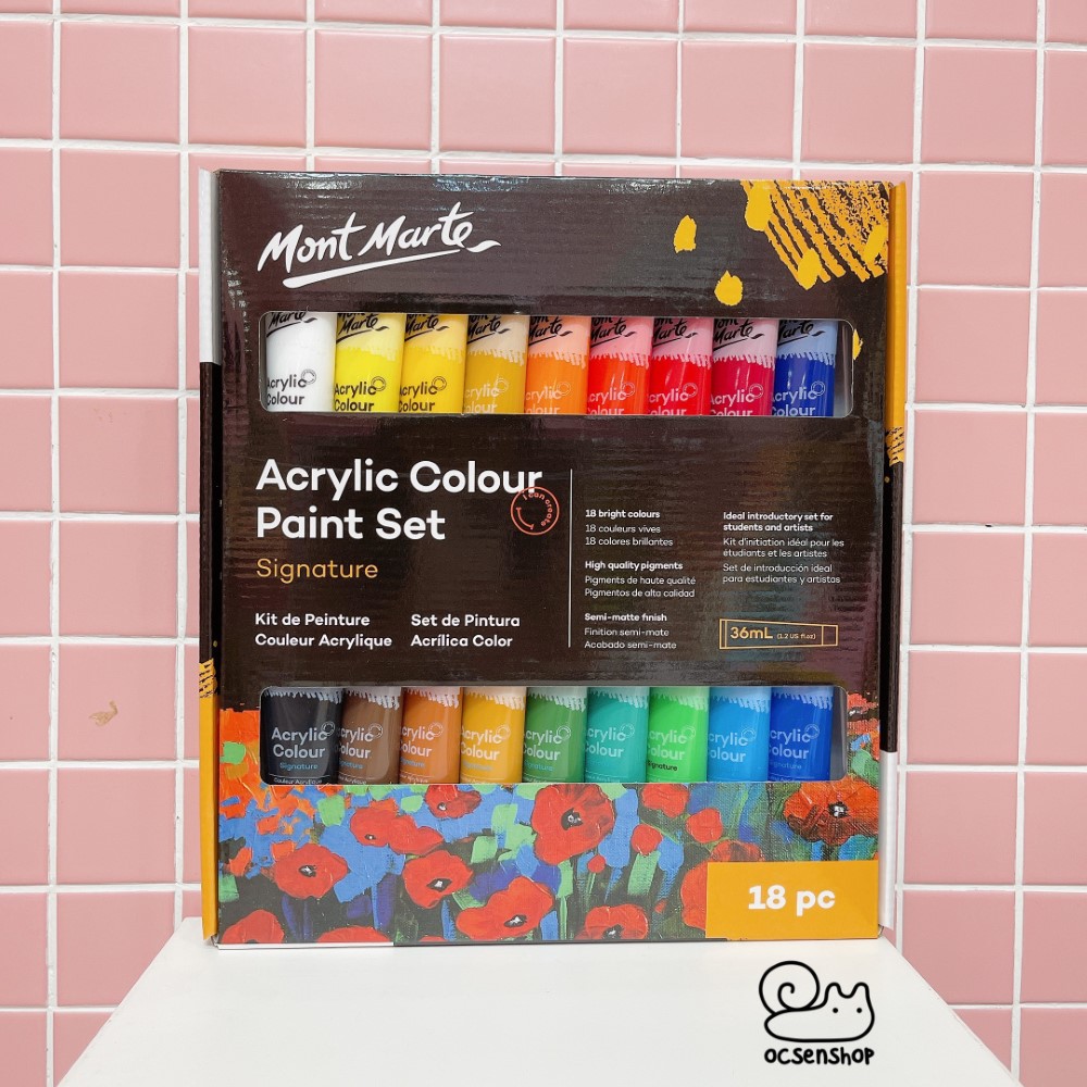 Bộ màu Acrylic Mont Marte (36ml)