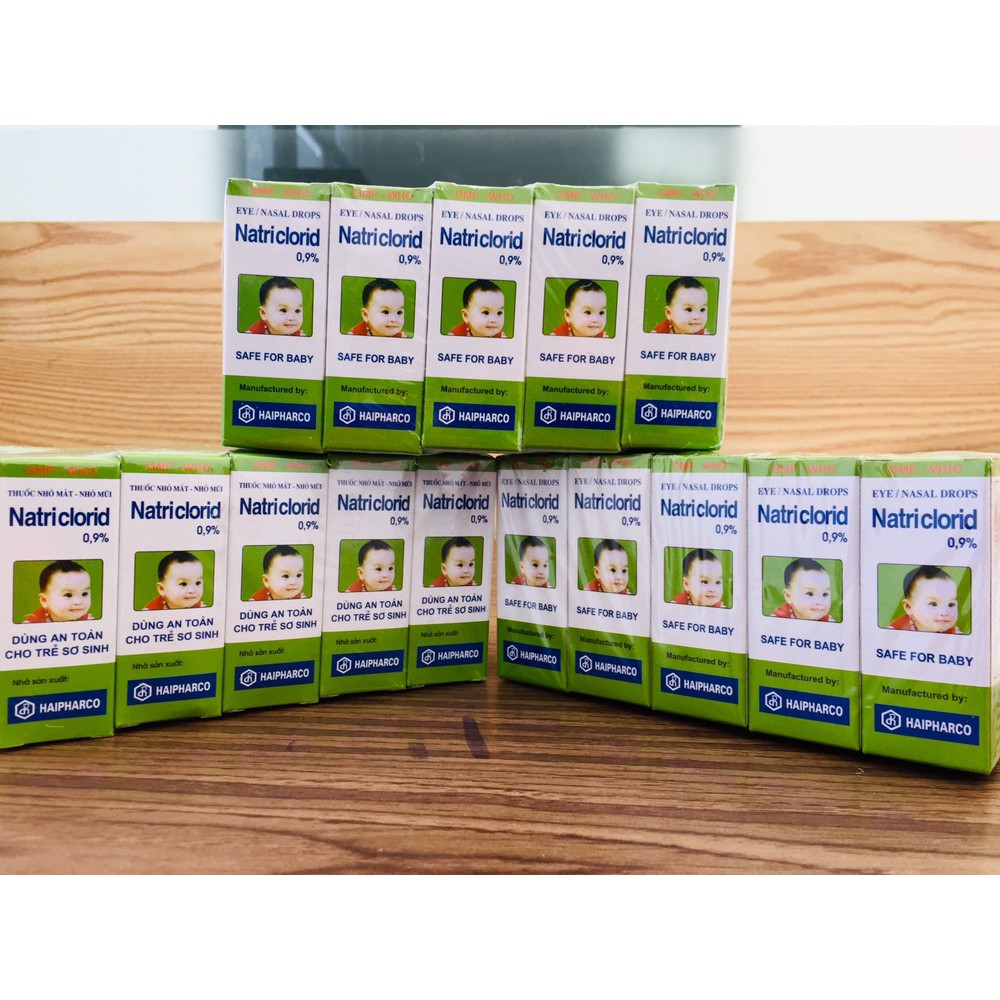 Natri Clorid 0.9% 8ml Haipharco