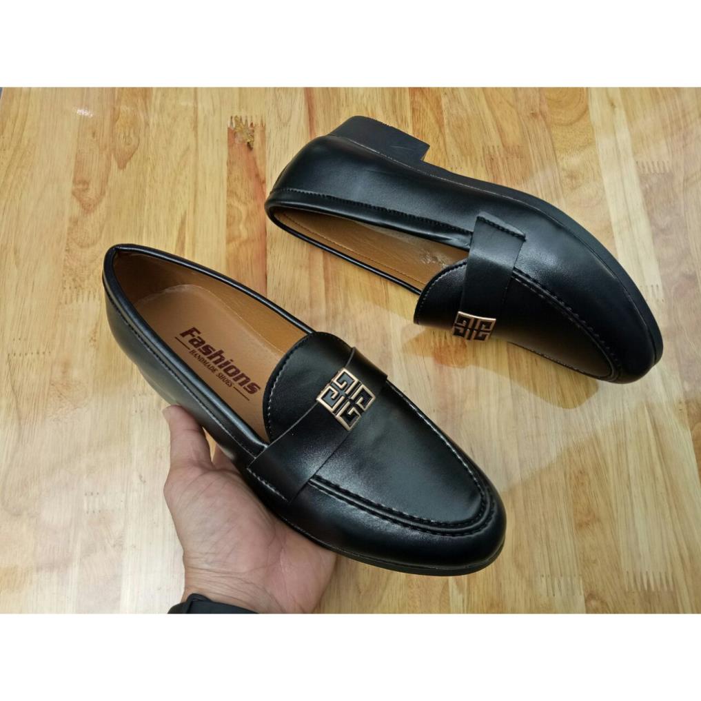 Giày tây công sở lịch lãm khóa vuông kết hợp quần âu, quần jean, kaki. Giày đẹp, mẫu mã đa dạng, giá sale 🍇