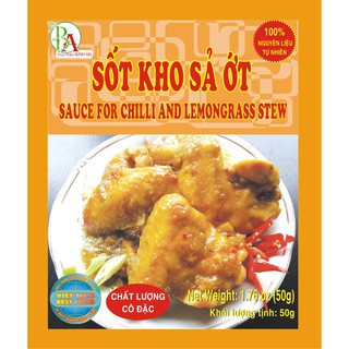 Sốt Kho Sả Ớt 50gr