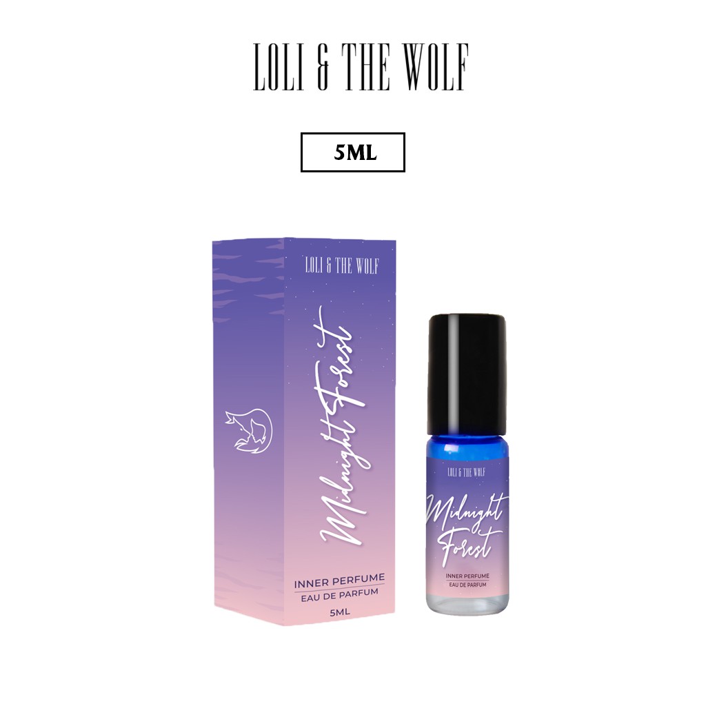 Nước hoa vùng kín nữ Midnight Forest Eau De Parfum lưu hương lâu chai lăn 5ml - LOLI & THE WOLF