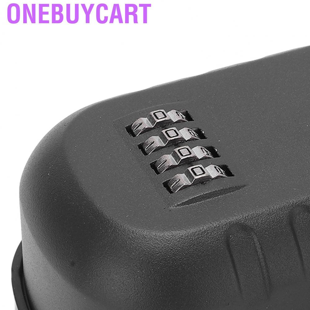 Onebuycart 4 Digit Safety Wall Mount Lock Box Security Key Storage Lockbox Hider