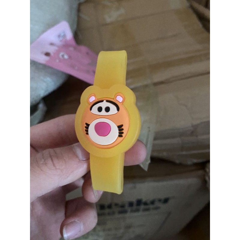 Cartoon silicone kids vòng tay đồ chơi kèm thời trang chống muỗi