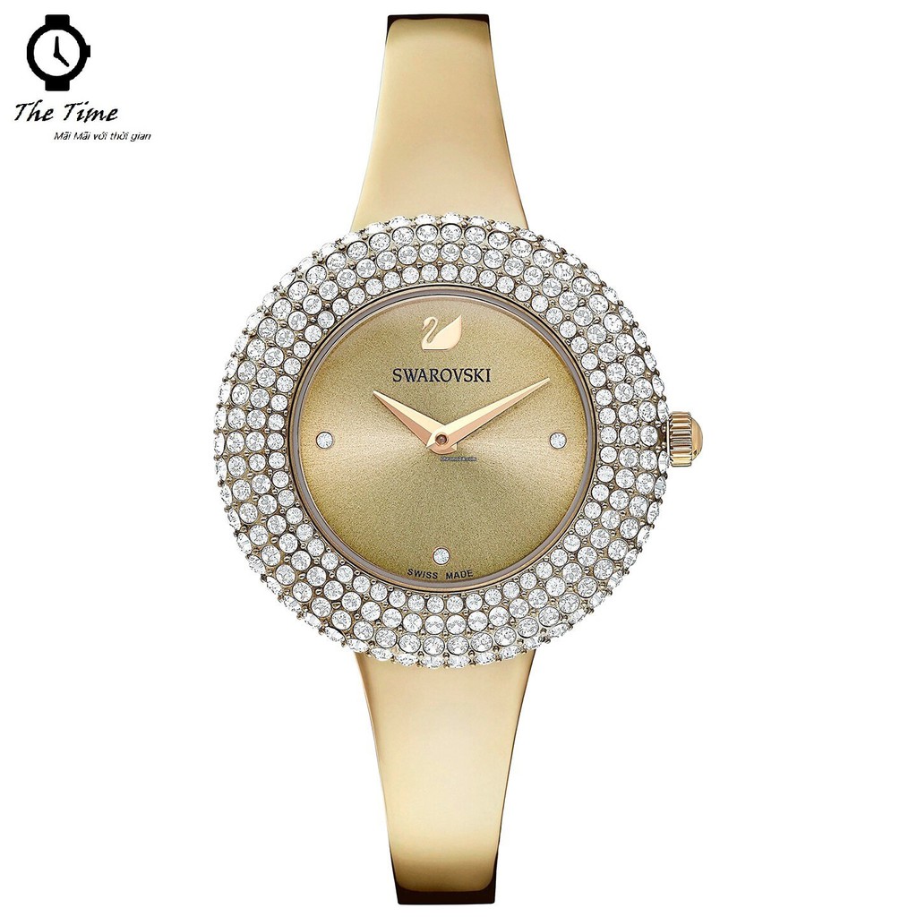( Sẵn 4 màu ) Đồng hồ nữ SWAROVSKI CRYSTAL ROSE WATCH #54840 case 34mm.5atm | BigBuy360 - bigbuy360.vn