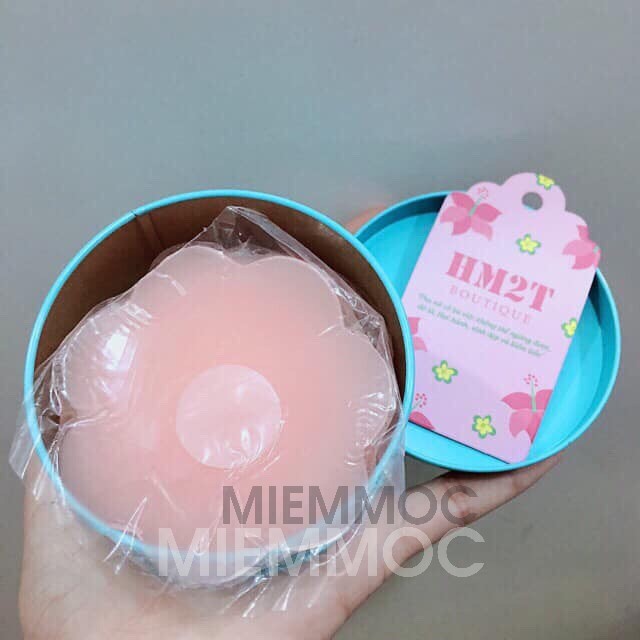 Hộp dán ngực 5 cặp silicon
