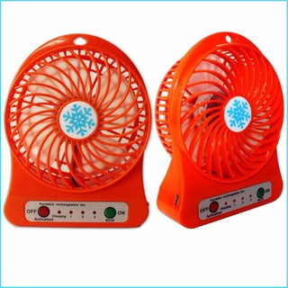 QUẠT SẠC 3 TỐC ĐỘ MINI ĐỂ BÀN PORTABLE FAN