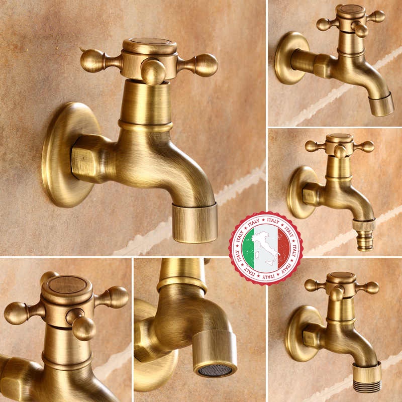 Vòi xả lạnh cổ trang Hợp kim đồng thau hình Rồng - Gormani VN