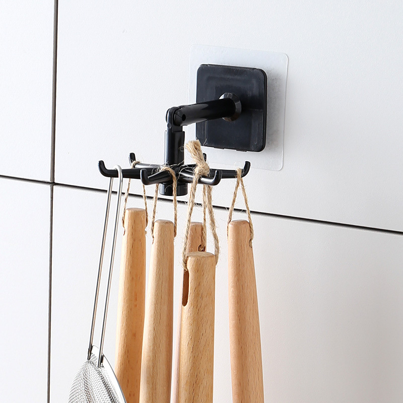 Móc Dán Tường Treo Dụng Cụ Nhà Bếp Đa Năng