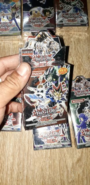 Sét 5 bộ có 125 thẻ bài Yugi_oh30 magic tiếng Anh bằng giấy bóng cứng rất đẹp