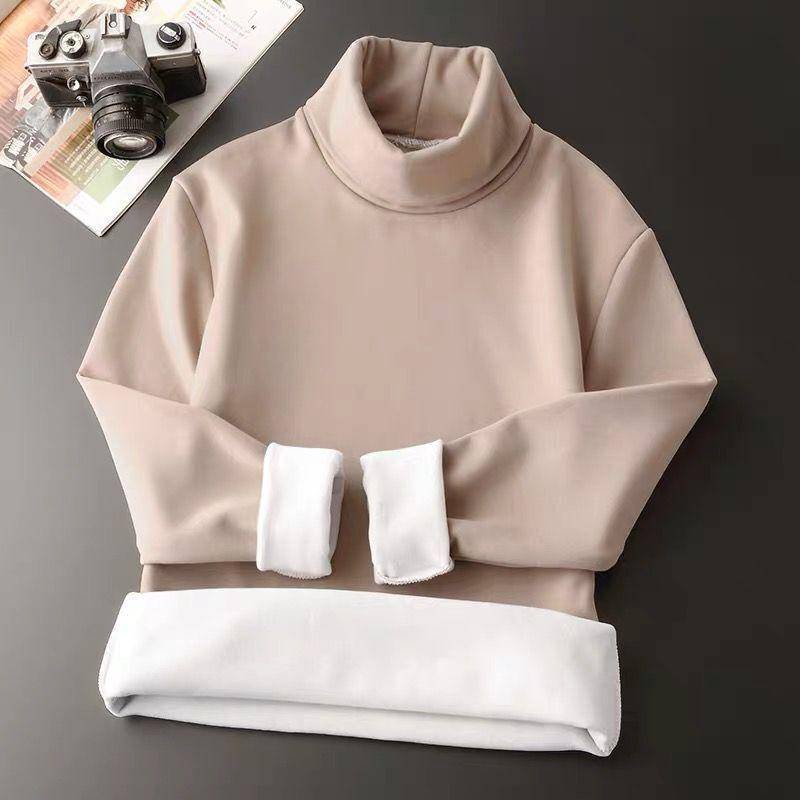 &lt;Giao Hàng Nhanh &gt; Áo sweater tay dài dáng rộng cổ cao kiểu Hàn Quốc thời trang Thu Đông cho nam