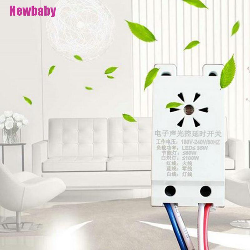 Mô Đun Cảm Biến Giọng Nói Thông Minh 220V Có Đèn