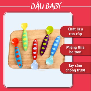 Thìa Nĩa Ăn Dặm Cho Bé, Bộ Thìa Nĩa Tập Ăn Dặm. Set Thìa Nĩa Có Thể Uốn Cong Giúp Bé Thích Thú Trong Buổi Ăn