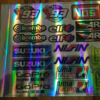 Bộ tem phản quang Suzuki