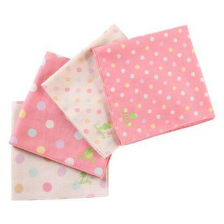 [Lullaby] Set 4 Khăn mặt Xô cao cấp cho bé Lullaby (27x27cm)